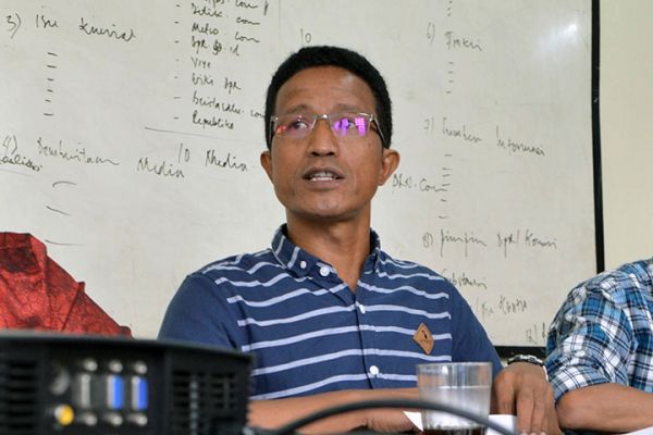 Peneliti Forum Masyarakat Peduli Parlemen Indonedia (Formappi) Lucius Karus -- MI/M. Irfan