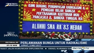Perlawanan Bunga untuk Radikalisme