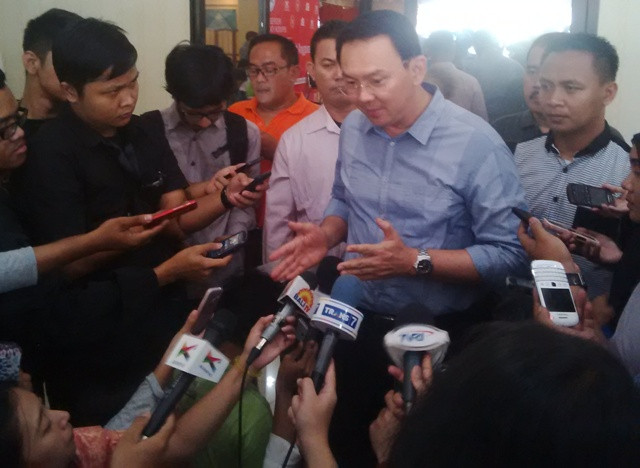 Gubernur DKI Jakarta, Basuki Tjahaja Purnama. Foto: MTVN/Achmad Zulfikar Fazli