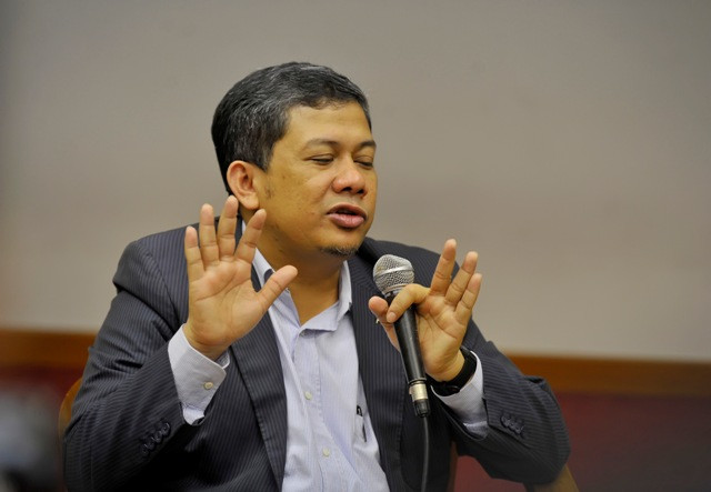 Wakil Ketua DPR Fahri Hamzah. Foto: Antara/Yudhi Mahatma