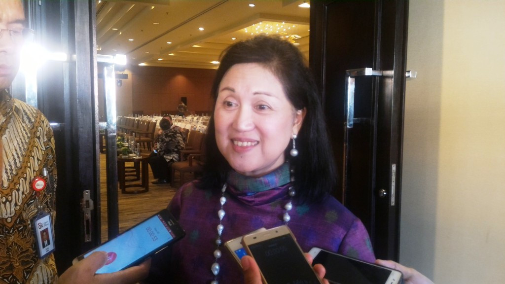 Anggota Dewan Komisioner Bidang Edukasi dan Perlindungan Konsumen OJK Kusumaningtuti S Soetiono. (FOTO: MTVN/Eko Nordiansyah)