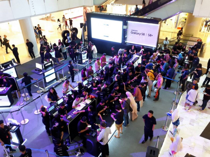 Samsung Mulai Jualan Galaxy S8 Serentak di 3 Kota