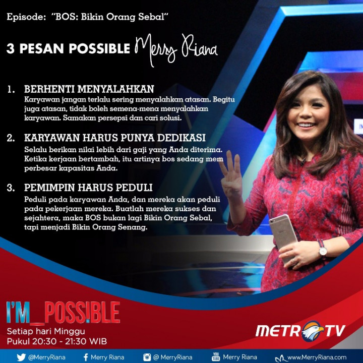 BOS: Bikin Orang Sebal