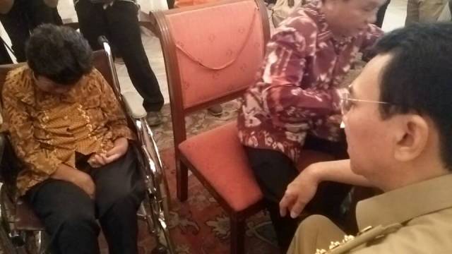 Guru Penderita Stroke Minta Bantuan Ahok Cairkan Dana Pensiun