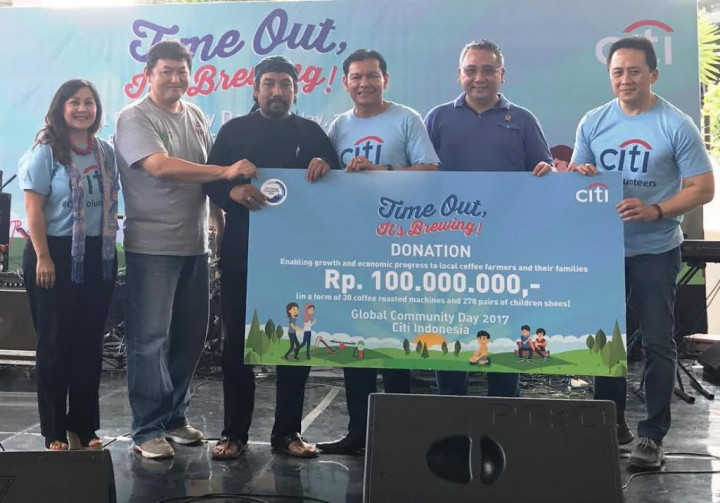 Citi Indonesia Dorong Peningkatan Kesejahteraan Petani Kopi