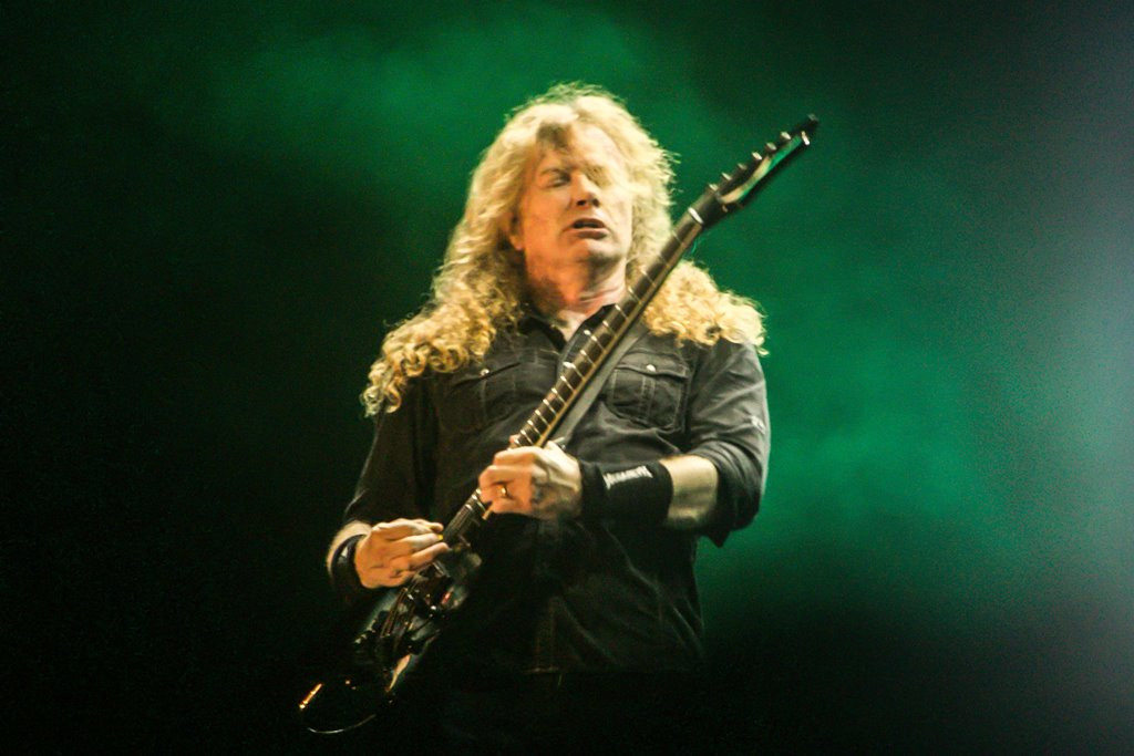 Penampilan Megadeth dalam Hammersonic 2017 sempurna dengan tata suara yang terdengar maksimal. (Foto: Metrotvnews.com/Agustinus Shindu Alpito)
