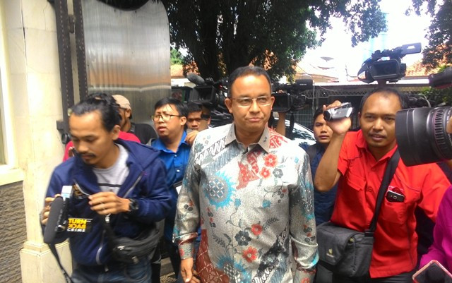 Anies Enggan Tanggapi Pernyataan Luhut terkait Reklamasi