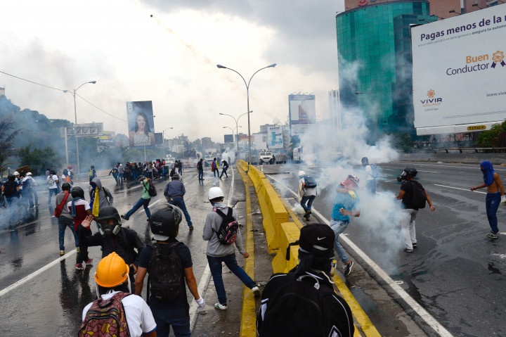 Militer Venezuela Tahan 50 Orang Pemrotes Pemerintahan