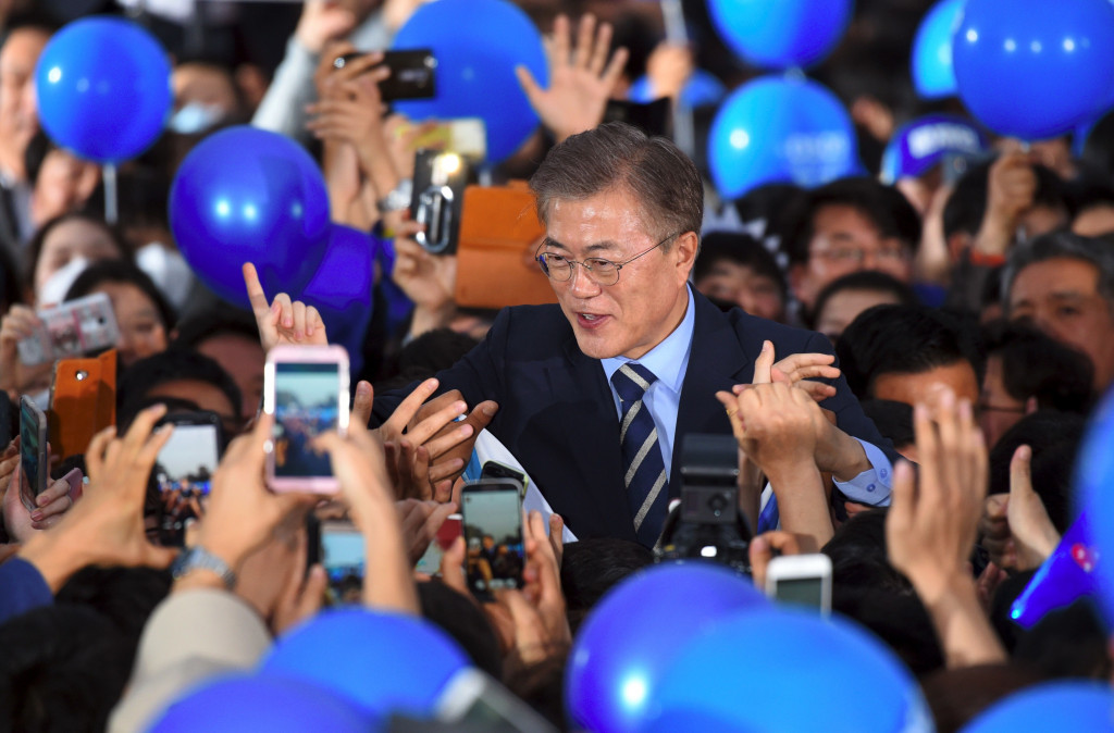 Moon Jae-In (Photo:AFP Jung Yeon-Je)