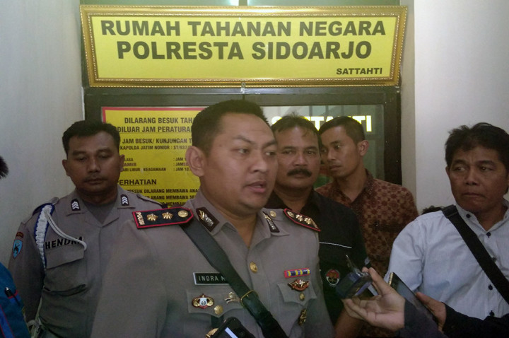 Ruang Tahanan Polres Sidoarjo Dipasang Pendingin Udara