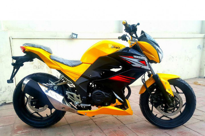 Giliran Kawasaki Z250 Dicontek Tiongkok