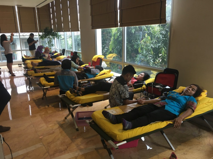 113 Karyawan <i>Metro TV</i> Ikut Donor Darah