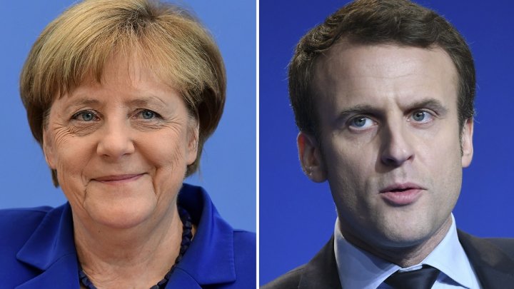 Merkel to Host Macron for Talks in Berlin on Monday