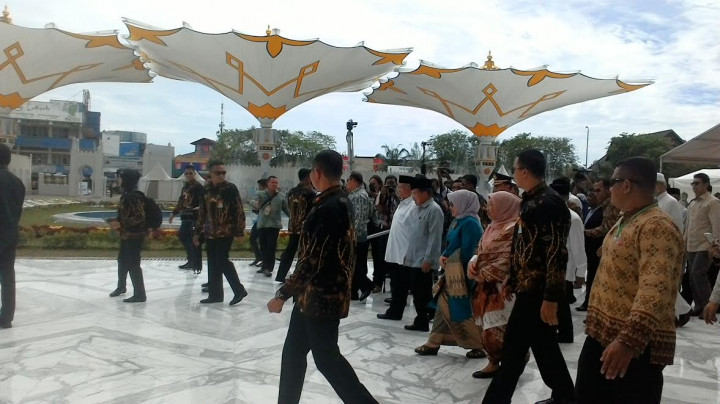  JK Resmikan Perluasan Masjid Raya Baiturrahman Aceh