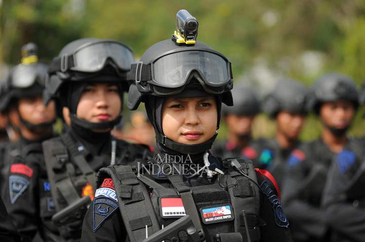 3.883 Personel Siap Amankan Kedatangan Jokowi di Palu