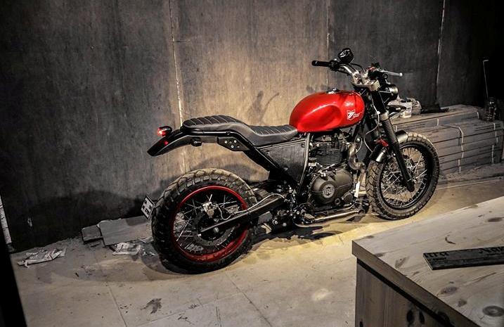 Himalayan Merah 'Berdarah' Scrambler