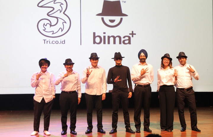 Rilis Aplikasi Bima+, Tri Siap Rangkul Generasi Milenial