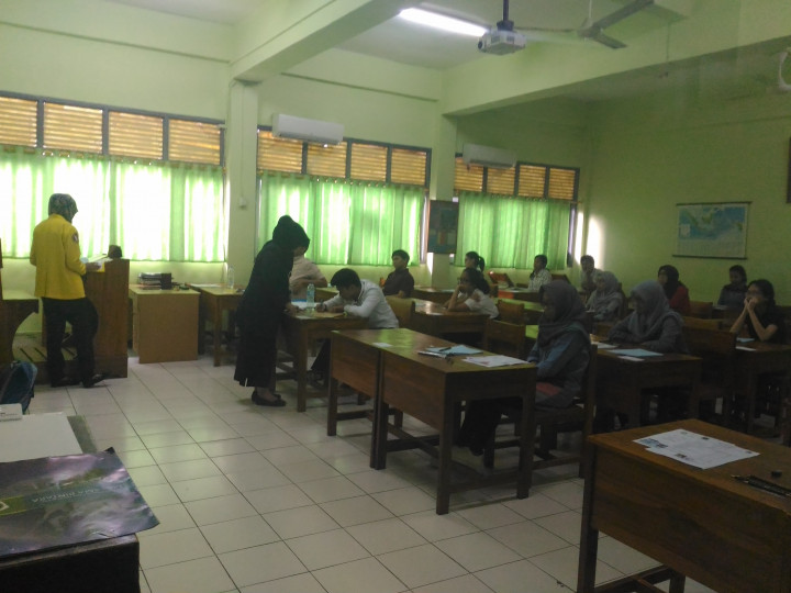 Ruangan SMAN 6 Jakarta untuk SBMPTN, Siswa Diliburkan