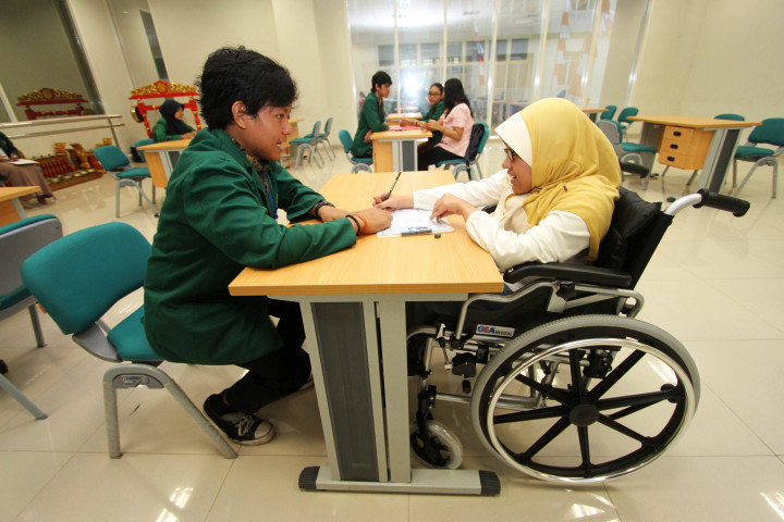 Tekad Penyandang Disabilitas Ikut SBMPTN