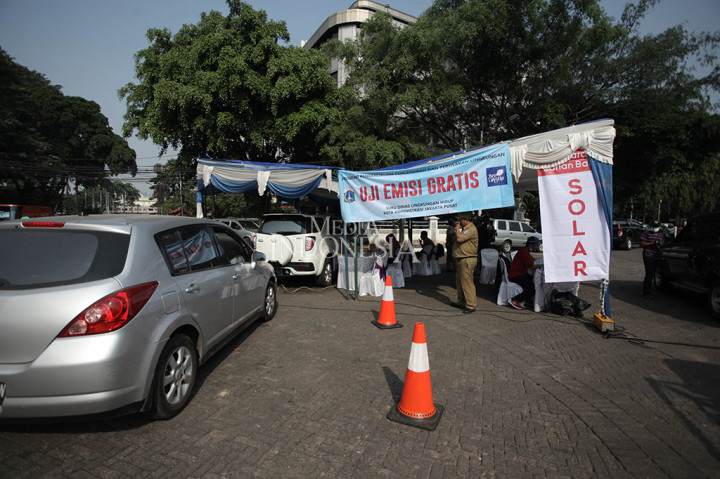 Pemprov DKI Gelar Uji Emisi Gratis Kendaraan