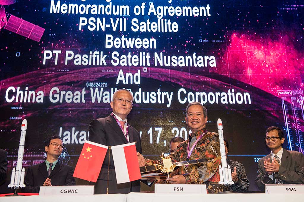 Indosat-PSN Beli Satelit Palapa-N1 dari Perusahaan Tiongkok