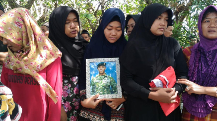 Korban Tewas Latihan TNI di Natuna Dimakamkan