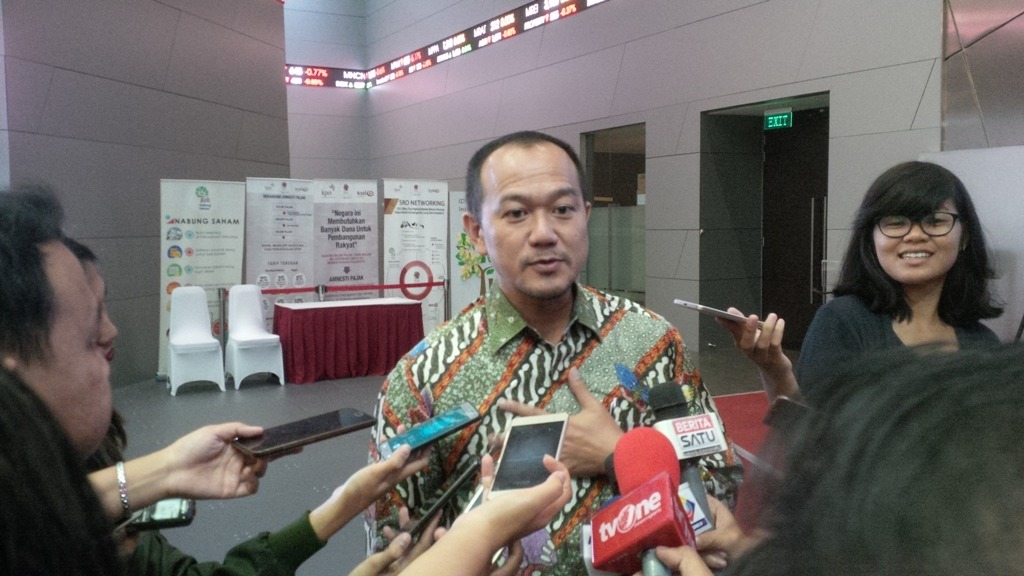 Direktur Pengembangan PT Bursa Efek Indonesia (BEI) Nicky Hogan. (FOTO: MTVN/Dian Ihsan Siregar)