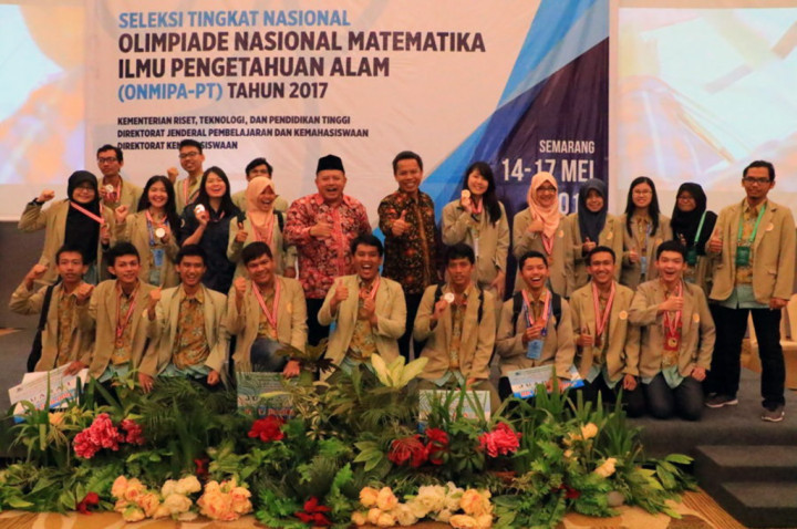 UGM Boyong 23 Medali di Olimpiade Nasional MIPA 2017