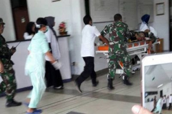 Empat Prajurit Kecelakaan Latihan Perang Dibawa ke RSPAD Jakarta