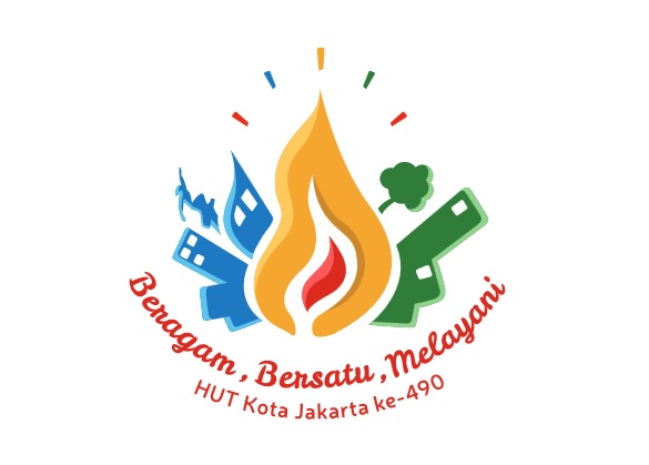 Official logo HUT ke-490 Jakarta. Sumber: jakarta.go.id