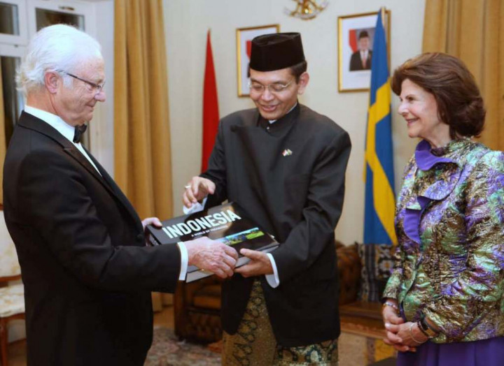 Keindahan Indonesia Picu Rasa Penasaran Raja Carl XVI Gustaf