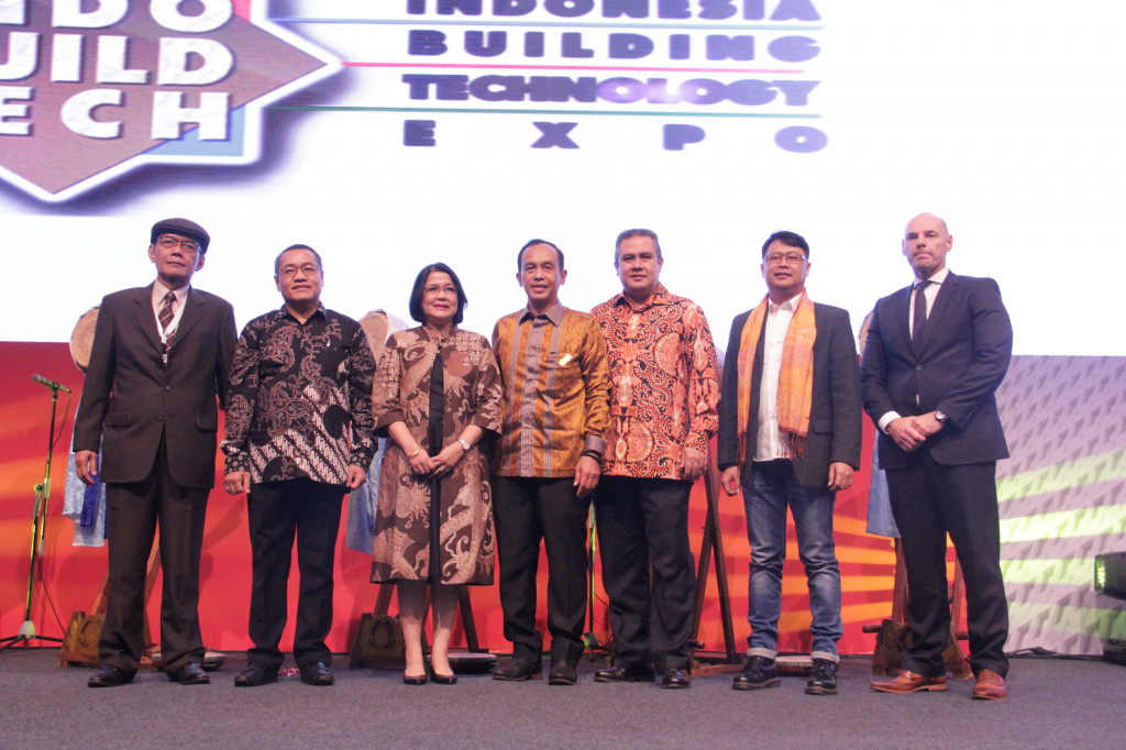 PT Debindo-ITE menggelar pameran Indobuildtech Expo Jakarta 2017, pada 17-21 Mei (Foto: Dok. CIMB Niaga)