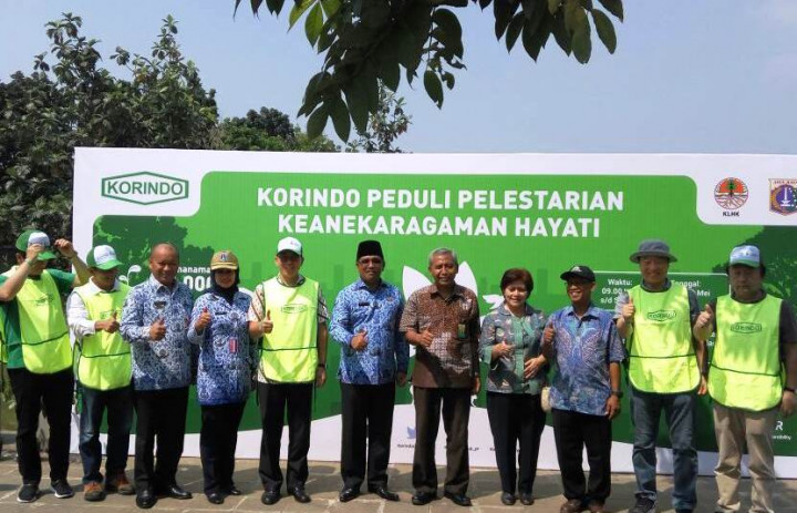 Peduli Pelestarian Alam, Korindo Sumbang 5 Ribu Bibit Pohon untuk 4 Taman di Jakarta