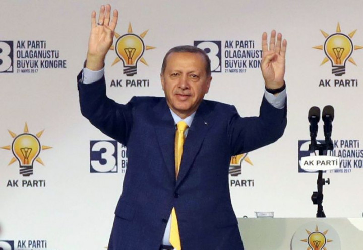 Turkey Ruling Party Elects Erdogan As Chairman After Referendum Win