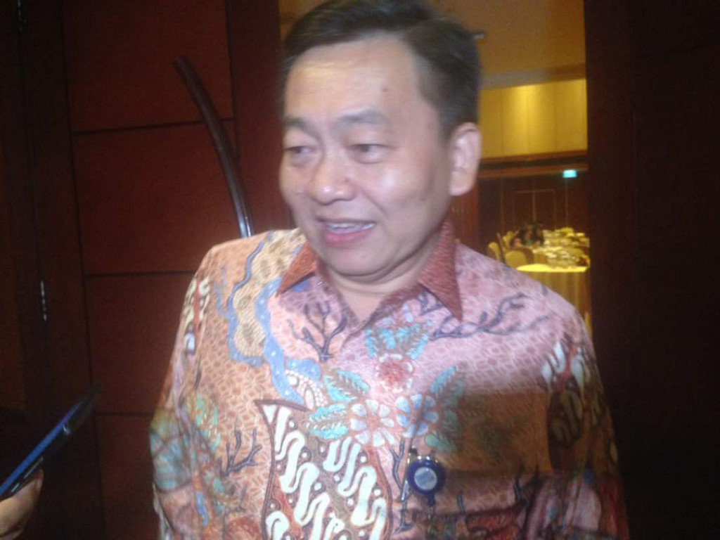 Senior General Manager Head of Consumer card BCA Santoso. MTVN/Desi Anggriani. 