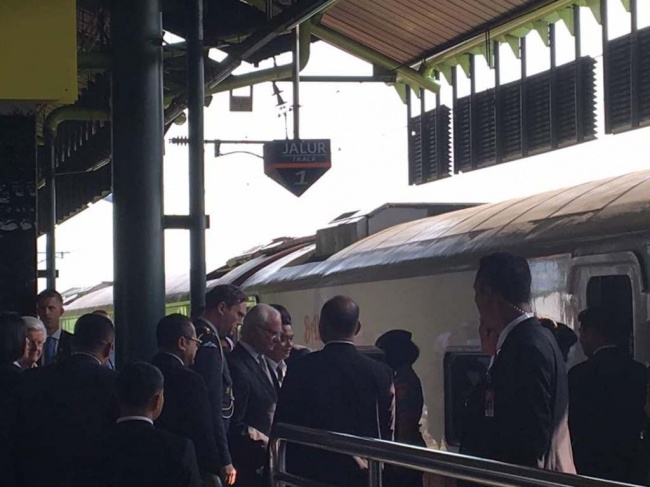 Swedish King Carl XVI Gustaf Visits Bandung