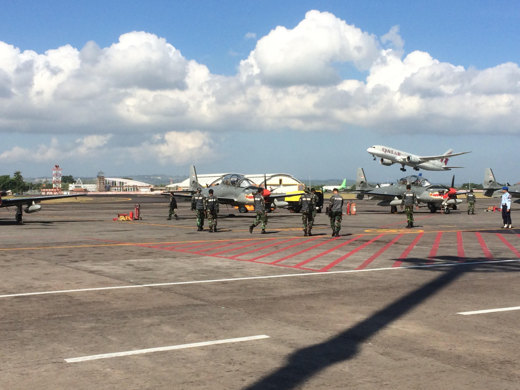 oerasi Kilat Badik di Selat Lombok, Nusa Tenggara Barat. --MTVN/Raiza--