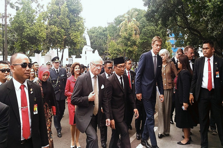 Raja Swedia: Saya Lihat Orang Bandung Sangat Bahagia