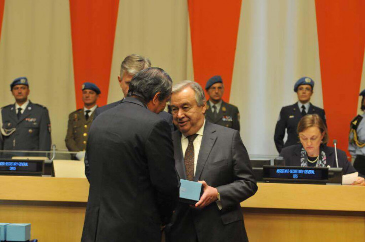 Gugur dalam Misi Perdamaian, Prajurit RI Dianugerahi Penghargaan PBB