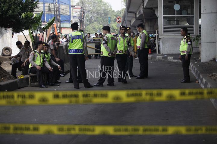 Kondisi Terkini TKP Bom Kampung Melayu