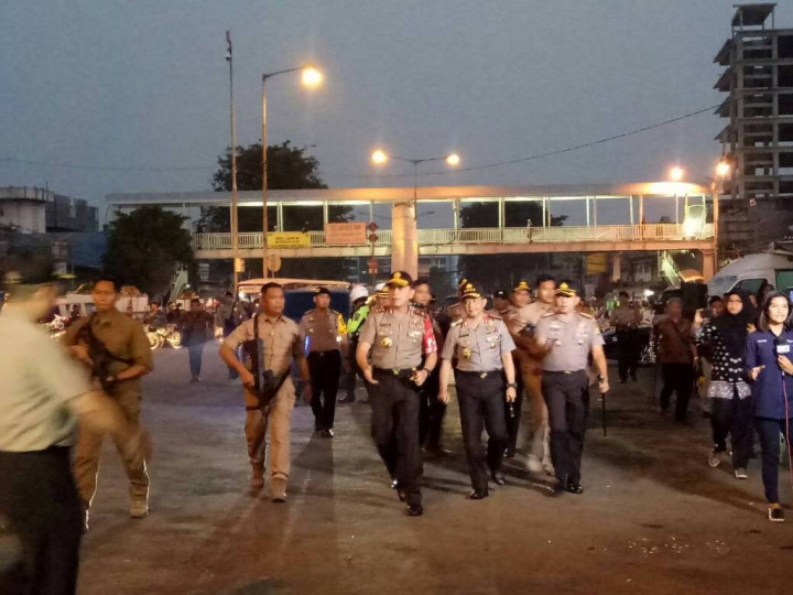 Kapolri Tinjau Lokasi Ledakan Kampung Melayu