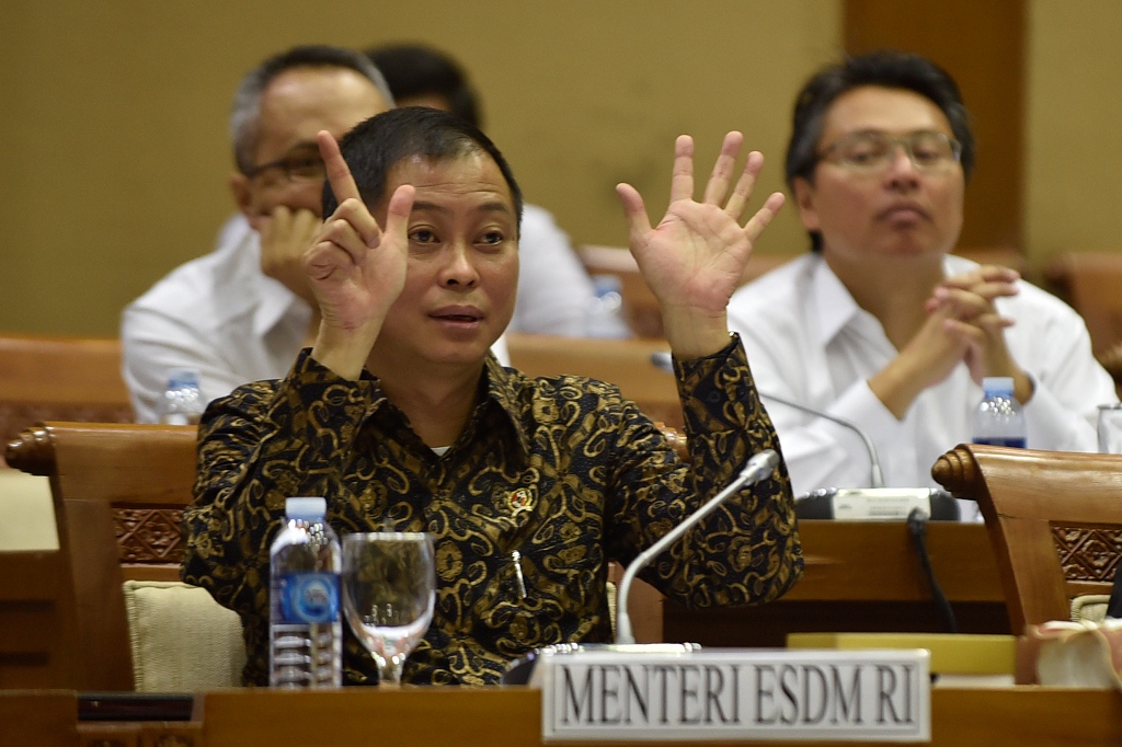 Menteri ESDM Ignasius Jonan. (FOTO: ANTARA/Puspa Perwitasari)