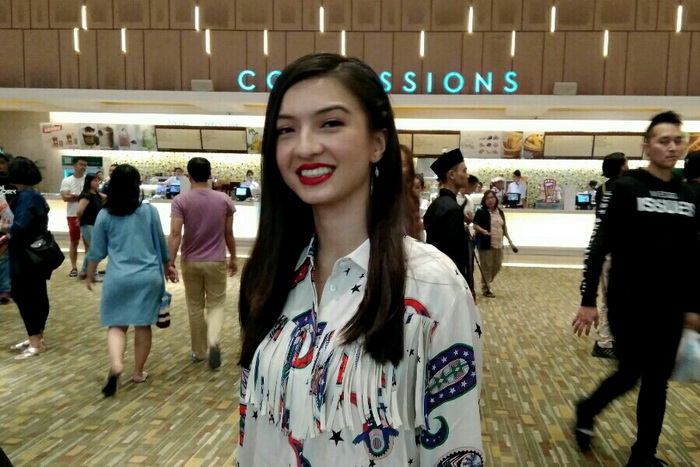 Raline Shah Menangis Menonton Film Wonder Woman