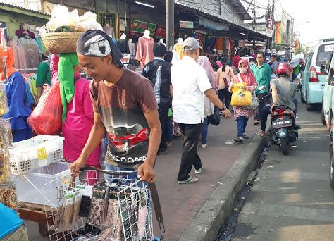 Suasana Pasar Tanah Abang/MTVN/Adin