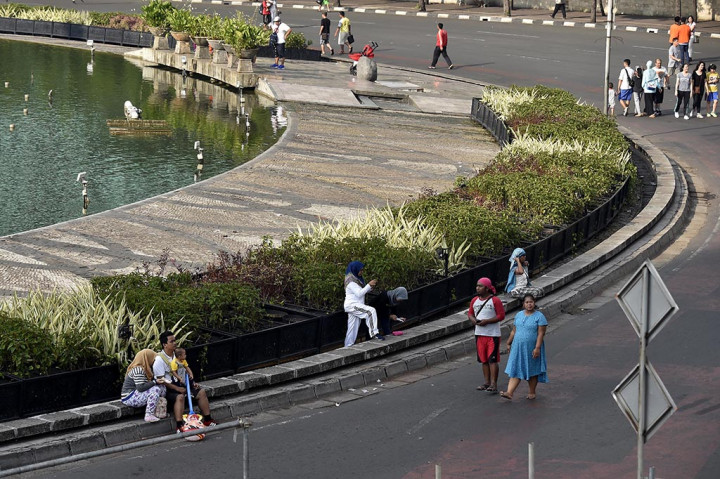 Car Free Day Sepi di Awal Ramadan