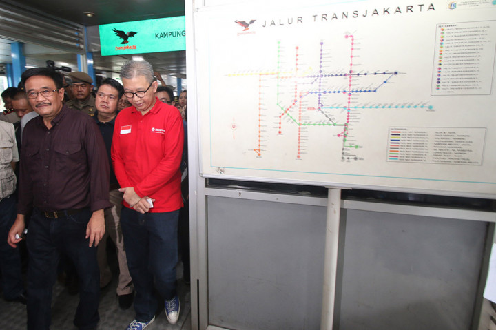 Djarot Tinjau Lokasi Bom Kampung Melayu