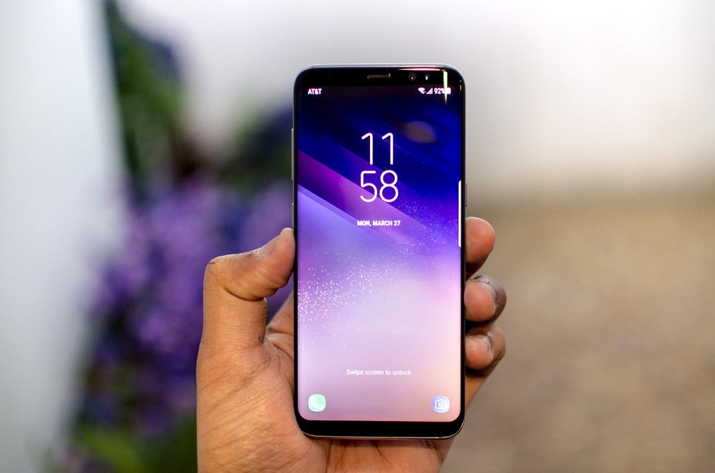 Samsung Galaxy S8. (Digital Trends / Julian Chokkattu)