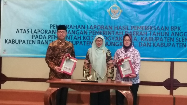 Lima Pemda di DIY Dapat Predikat WTP dari BPK
