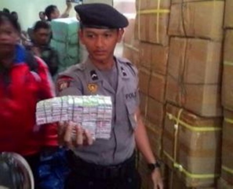 Polisi Gerebek Rumah Produksi Petasan di Kediri