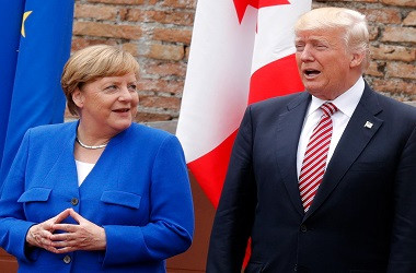 Gedung Putih Sebut Hubungan Trump dengan Merkel Baik-Baik Saja